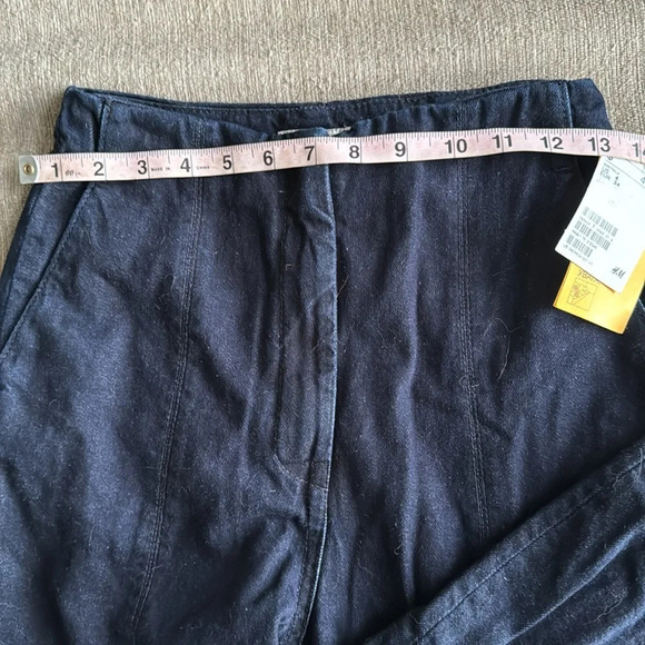 H&M high waisted split ankle fitted jeans size 4 - Picture 2 of 12
